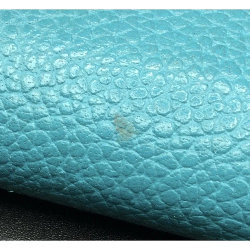 Michael Korsl Double Zip Wristlet blue